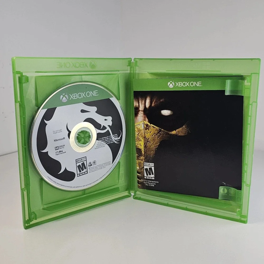 Mortal Kombat X Microsoft Xbox One Fighting Game WB Games 2015 Physical Disc